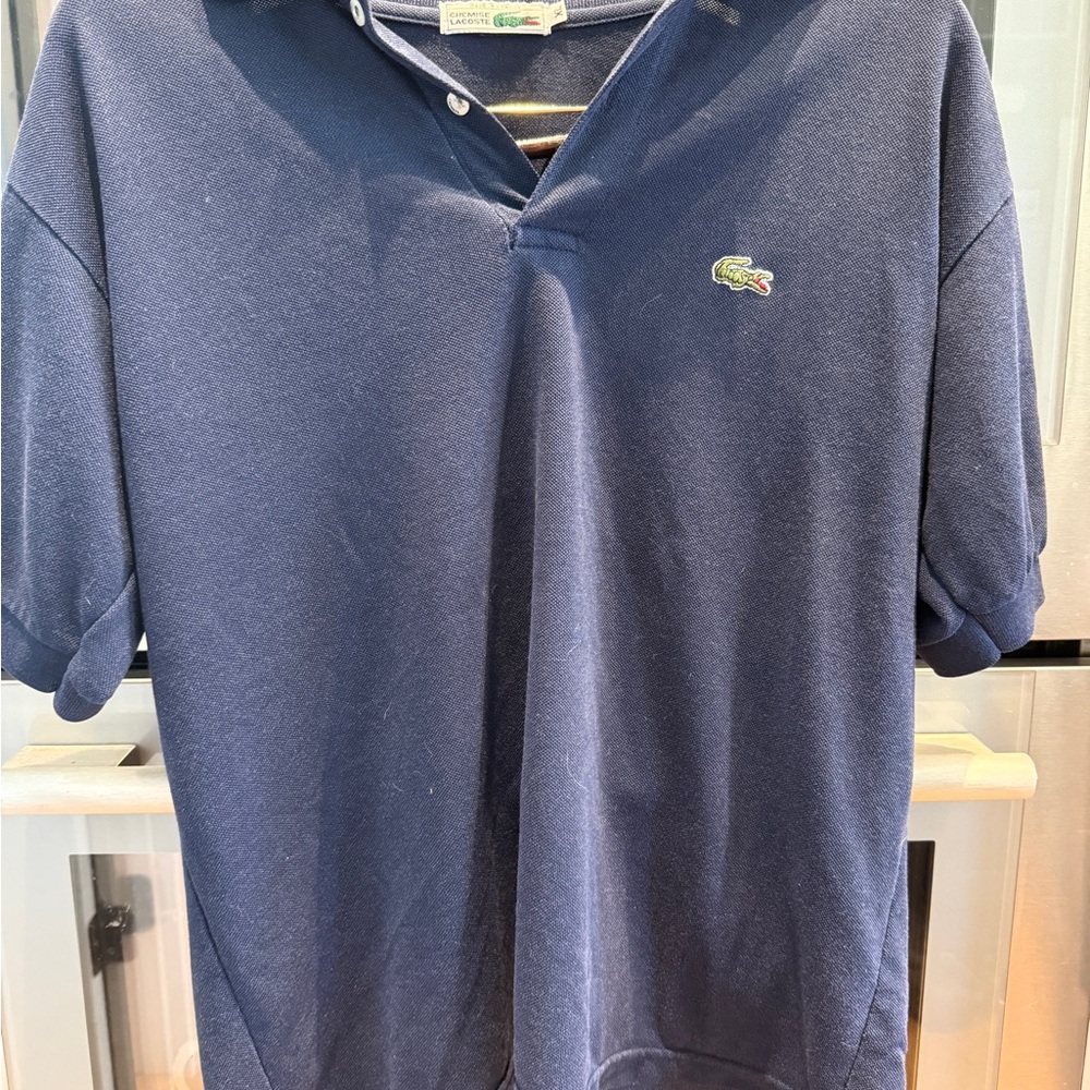 Lacoste Deep Blue Knitwear Polo